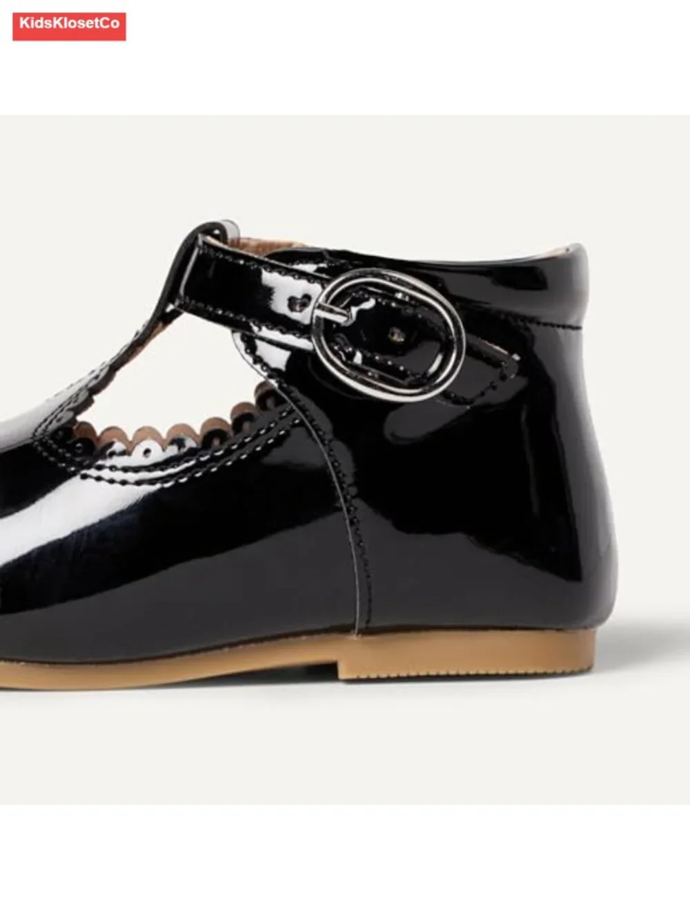 Toddlers & Baby Girls Non-Slip Mary Jane Shoes Faux Patent Leather